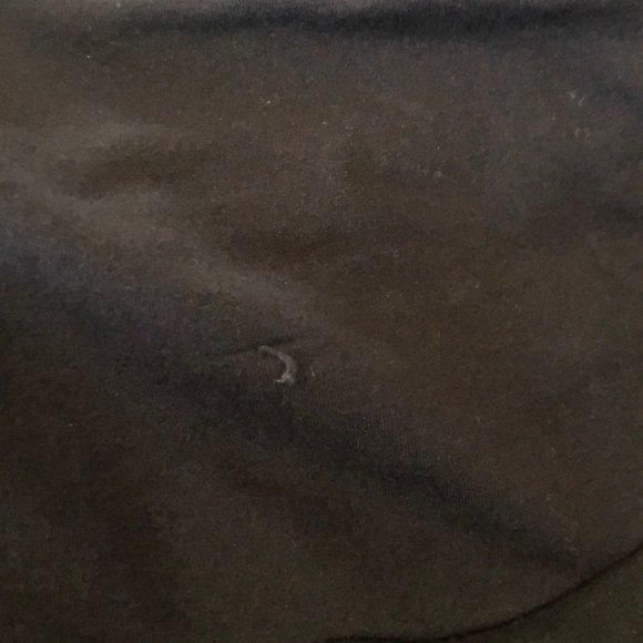 NWT! A pea in the pod black French terry leggings - Picture 5 of 6